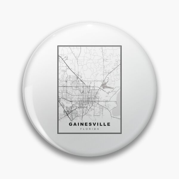 Item preview, Gainesville Map designed and sold by Tamas Das.