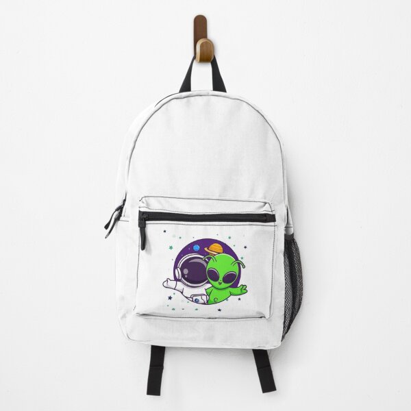 Item preview,  Astronaut with Green Alien - Minimalist Galaxy Art designed and sold by alaoglu.