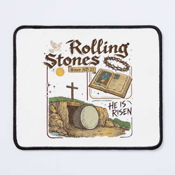 Item preview, Rolling Stones Since AD 33 He Is Risen designed and sold by Dmo3HarkoArt.