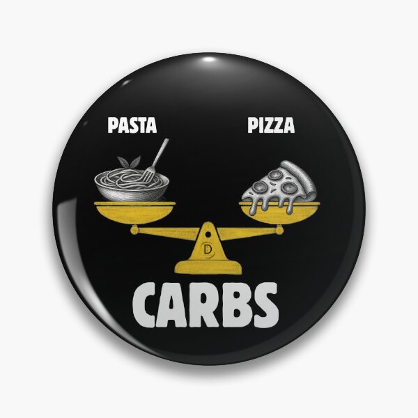 Item preview, Sarcastic Italian Food Carb Dilemma: Pasta vs Pizza (Dark Version) designed and sold by TheItaliandilemma.