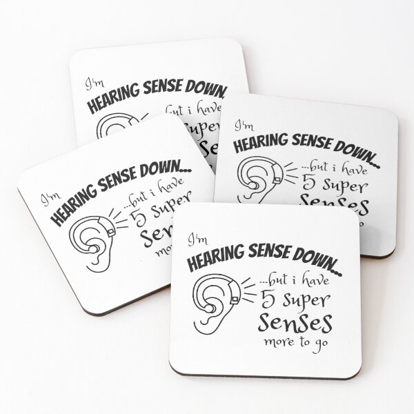 Item preview, Hearing Loss Positive Funny Quote Design designed and sold by DesignsVault.