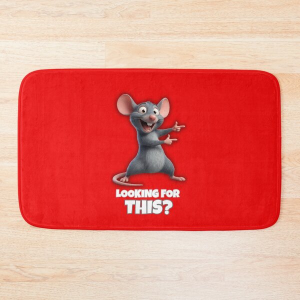 Item preview, Funny Excited Grey Mouse - Looking For This? Cartoon Sticker designed and sold by M.Store.