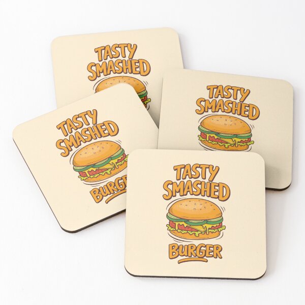 Item preview, Loaded Smash Burger Illustration designed and sold by ArtoryNest.
