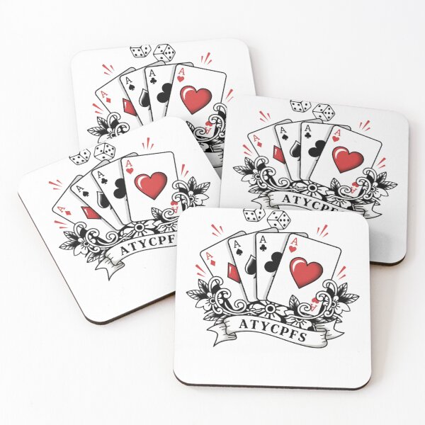 Item preview, Traditional Tattoo Ace Cards and Dice Graphic designed and sold by UrbanThreat.