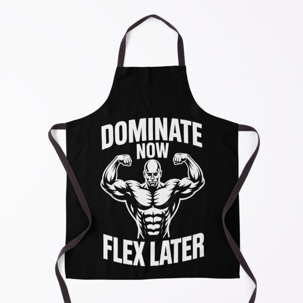 Item preview, Dominate Now Flex Later - Gym Humor for Bodybuilders Lifters designed and sold by SignaturalGen.