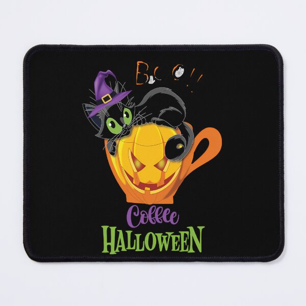 Item preview, Cute Black Cat Pumpkin Coffee Halloween designed and sold by amziwcfogwz22.