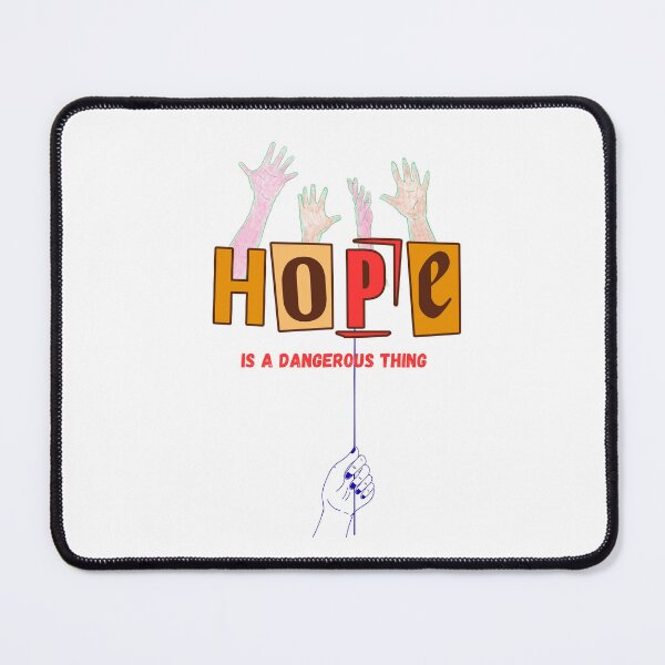 Item preview, Hope Is a Dangerous Thing – Dark Minimalist Aesthetic Art designed and sold by Panda-creates.
