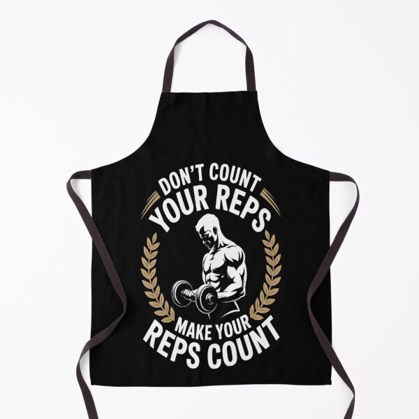 Item preview, Don't count your reps make your reps count fitness gym designed and sold by SignaturalGen.