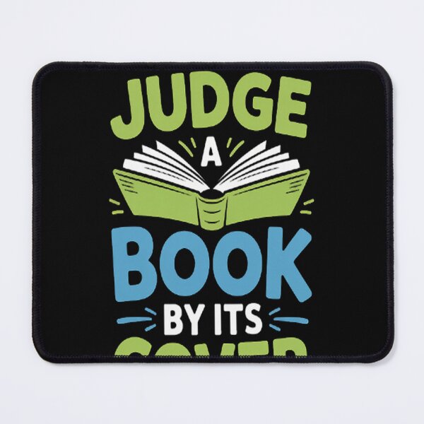 Item preview, Don't Judge a Book by its Cover, Fun Library Bookworm Book (1) designed and sold by SignaturalGen.