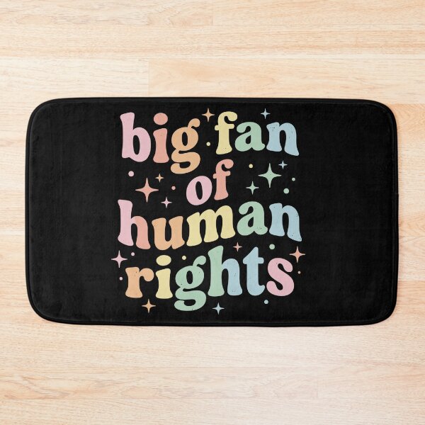 Item preview, Big Fan Of Human Rights Protest Equality Resist designed and sold by Dressed For  Duty.