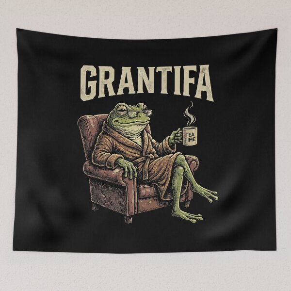 Item preview, Grand TIFA Frog Funny Graphic designed and sold by Dressed For  Duty.