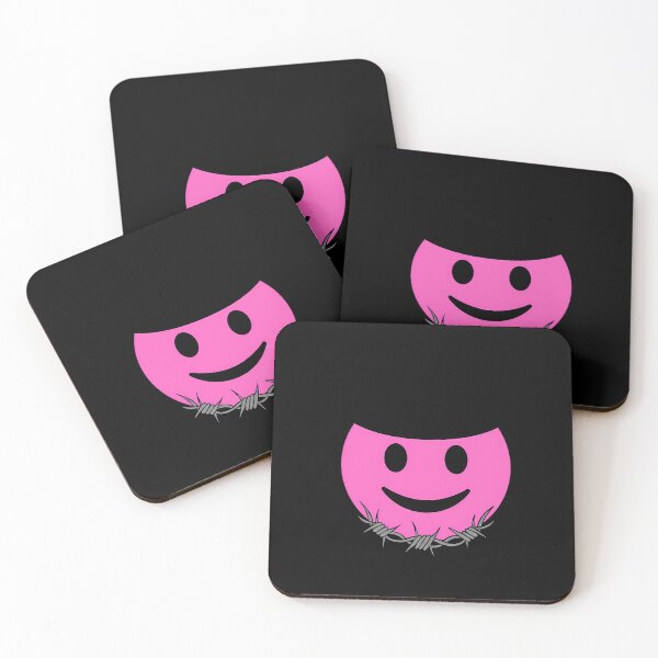 Item preview, Yallternative Pink Smiley Face Cowboy Art designed and sold by amziwcfogwz22.