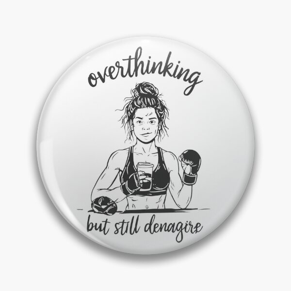 Item preview, Overthinking But Still Dangerous Muay Thai Fighter Shirt designed and sold by Muay Thai Family Club.