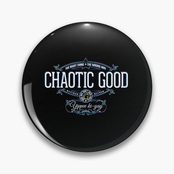 Item preview, Chaotic Good Classic Tabletop RPG Typography designed and sold by amziwcfogwz22.