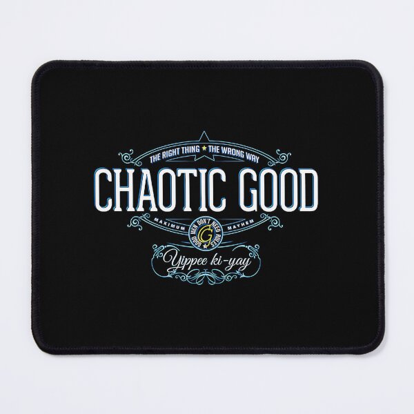 Item preview, Chaotic Good Classic Tabletop RPG Typography designed and sold by amziwcfogwz22.