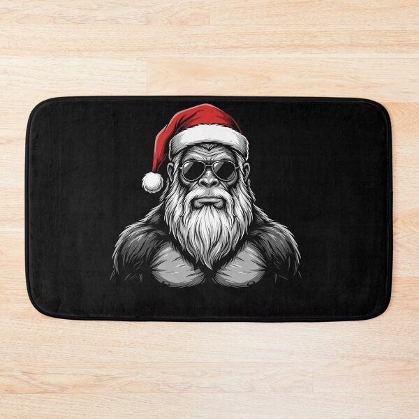 Item preview, Bigfoot Face Sunglasses Santa Christmas Funny Xmas Sasquatch designed and sold by Dressed For  Duty.