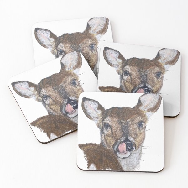 Item preview, Oh, Deer! Colored Pencil Drawing designed and sold by Heather Barker.