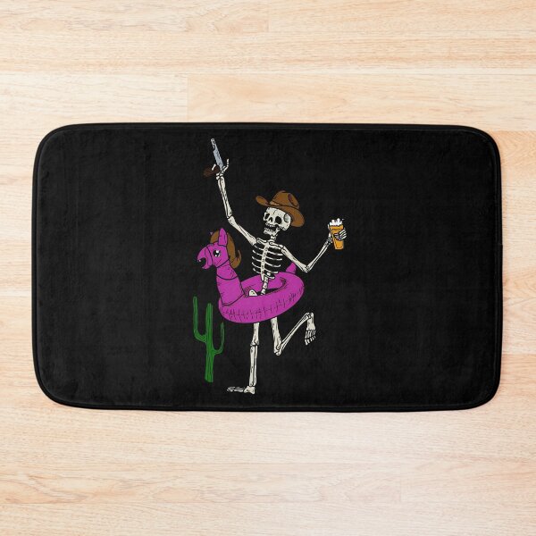 Item preview, Never Grow Up Skeleton Flamingo Floatie Art designed and sold by amziwcfogwz22.