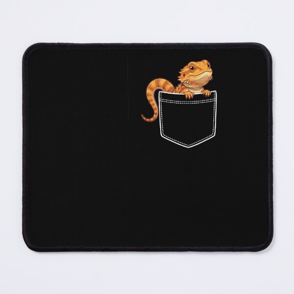 Item preview, Funny Bearded Dragon Peeking in Pocket Reptile Animal Lover designed and sold by Dressed For Duty.