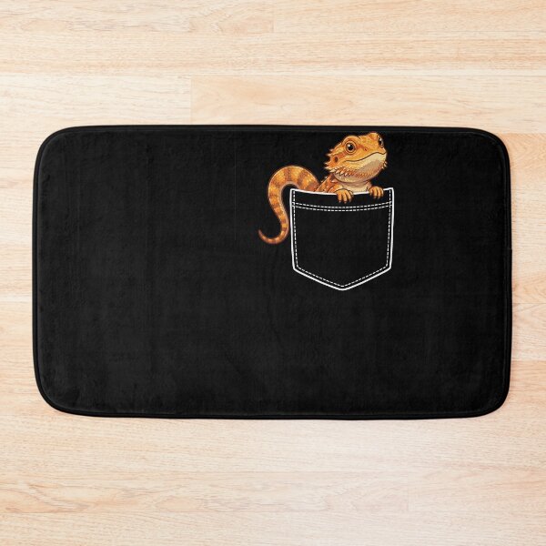 Item preview, Funny Bearded Dragon Peeking in Pocket Reptile Animal Lover designed and sold by Dressed For  Duty.