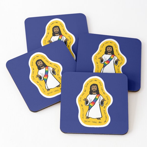 Item preview, LGBTQ Jesus Loves Me 2 designed and sold by IdeaGardenInc.