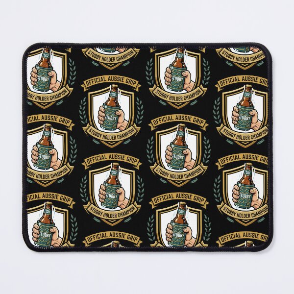 Item preview, Stubby Holder Champ - Australian Slang  designed and sold by HogarthArts.