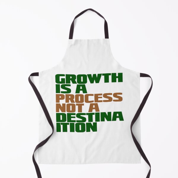 Item preview, Growth Is a Process Motivational Quote Design for Mindset, Patience & Personal Development designed and sold by Bright Nest Studio.