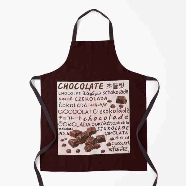 Item preview, Chocolate in Many Languages Typography| Multilingual Food Word Art designed and sold by SHELOPS.