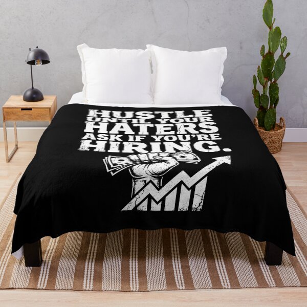 Item preview, Hustle Until Your Haters Ask If You're Hiring Entrepreneur designed and sold by Dressed For  Duty.