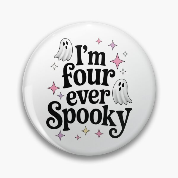 Item preview, Kids I'm 4 Four Ever Spooky 4th Birthday Party Halloween designed and sold by papertaless.