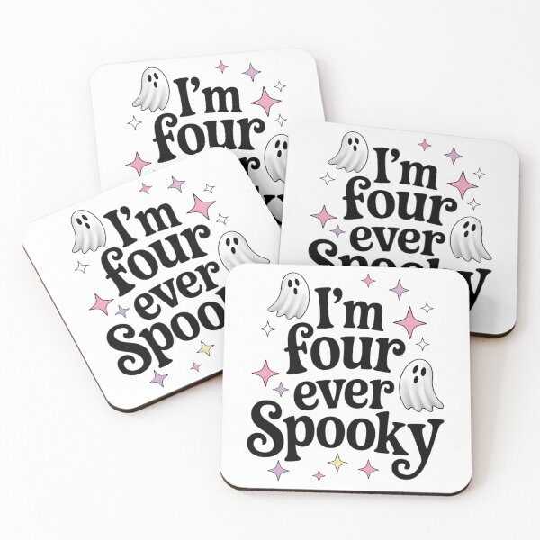 Item preview, Kids I'm 4 Four Ever Spooky 4th Birthday Party Halloween designed and sold by papertaless.