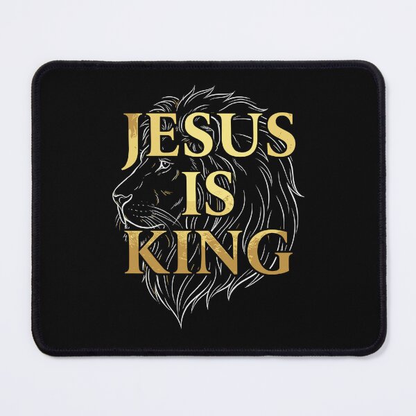 Item preview, Jesus Is Real King Lion of Judah Christian Faith designed and sold by Dressed For  Duty.