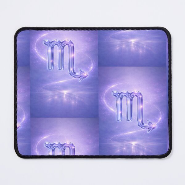 Item preview, Scorpio Zodiac Symbol ?♏️ | Dark Purple Celestial Aesthetic | Intense Astrology Design | Mysterious Horoscope Gift for Scorpio Season designed and sold by Bonitivity Zodiacs.