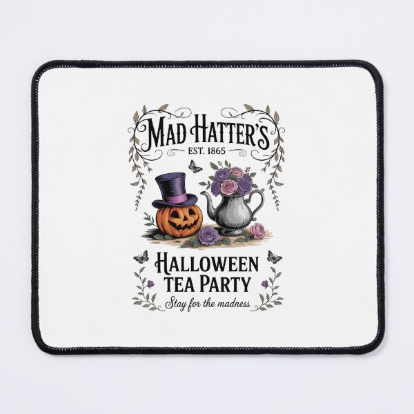 Item preview, Mad hatter halloween tea party designed and sold by papertaless.