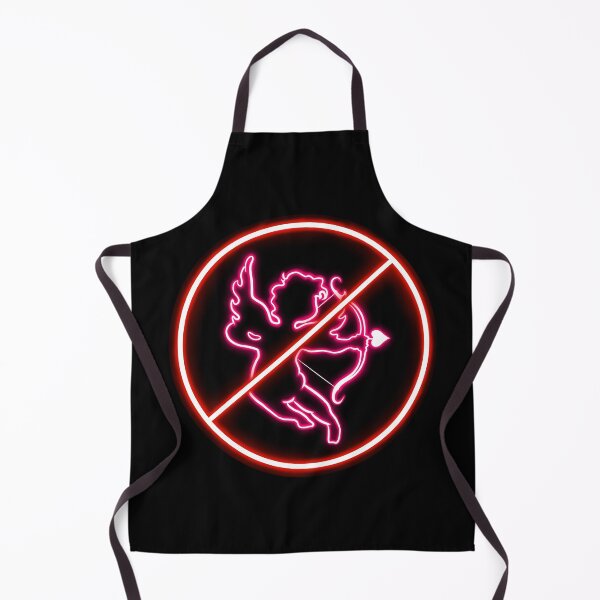 Item preview, Broken Hearts Club - Cupid Neon Sign Sticker T-Shirt designed and sold by Runnada.