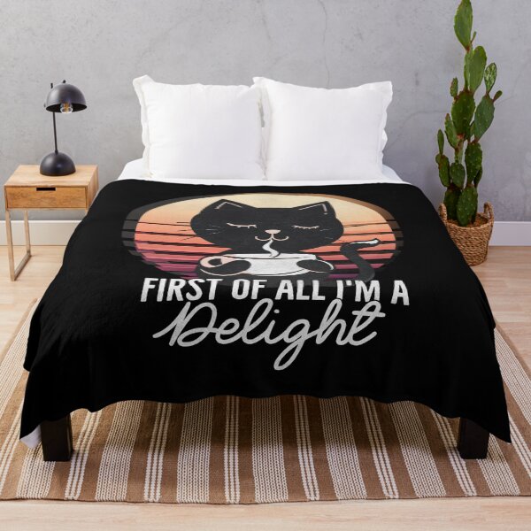 Item preview, First Of All I Am A Delight Retro  designed and sold by KrisGraphic45.