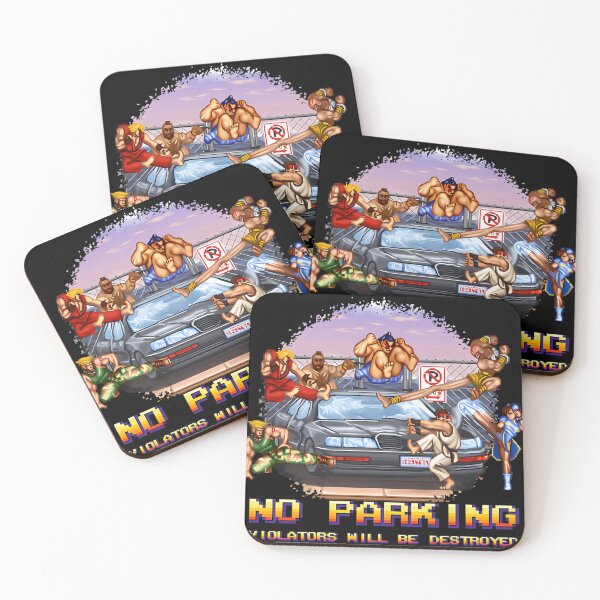 Item preview, No Parking Violators Will Be Destroyed designed and sold by tsluykulua.