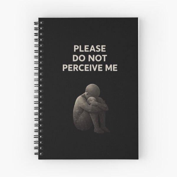 Item preview, Please Do Not Perceive Me Funny Introvert Minimal Glitch Design designed and sold by Tropivaro.