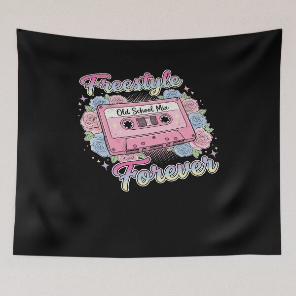 Item preview, Freestyle Forever Old Schools Mix Retro Music Lovers Analog designed and sold by Dressed For  Duty.