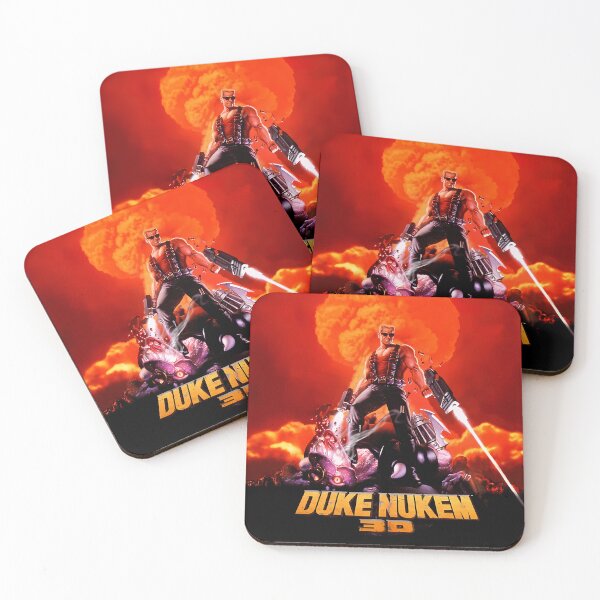 Item preview, Duke Nukem 3D Retro Game Print (High Contrast) designed and sold by tsizovweersl.