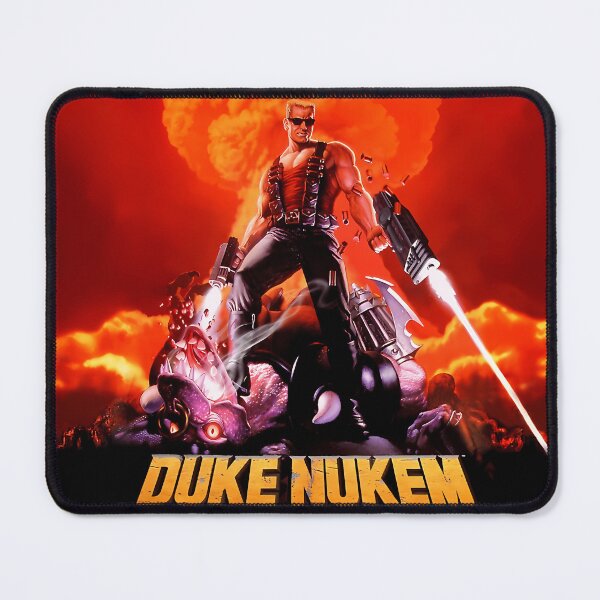 Item preview, Duke Nukem 3D Retro Game Print (High Contrast) designed and sold by tsizovweersl.