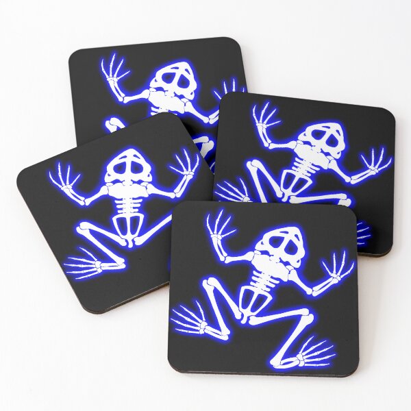 Item preview, Neon Frog Bones Sticker Graphic T-Shirts designed and sold by Runnada.