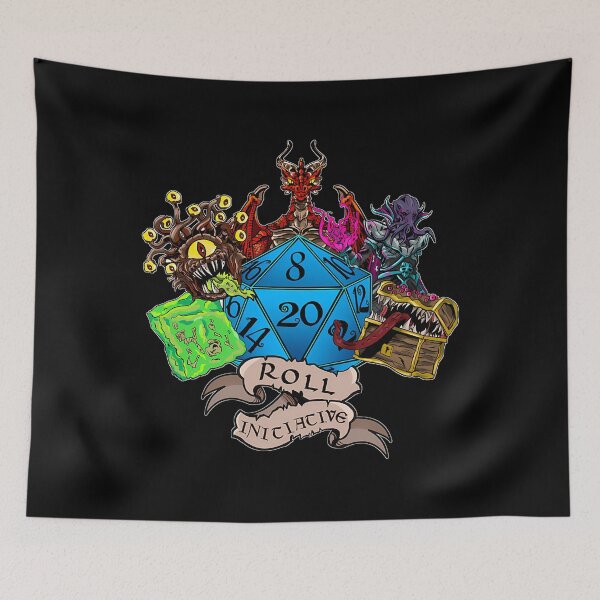 Item preview, Roll Initiative designed and sold by elabdhasyaf.