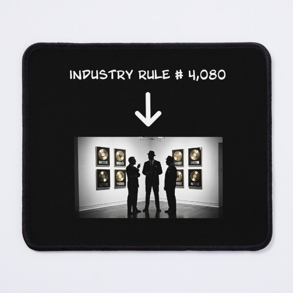 Item preview, Q Tip's warning about the music business designed and sold by Boom Bap Shop.