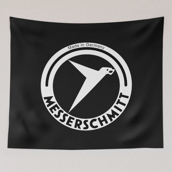 Item preview,  Messerschmitt Aircraft Company Logo (White) designed and sold by TheOddWorldArt.