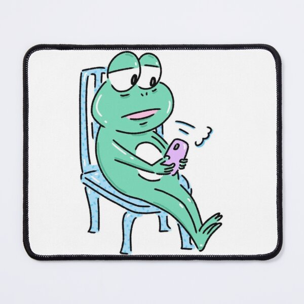 Item preview, Just One More Scroll – Lazy Frog Meme Aesthetic designed and sold by EchoWave11.