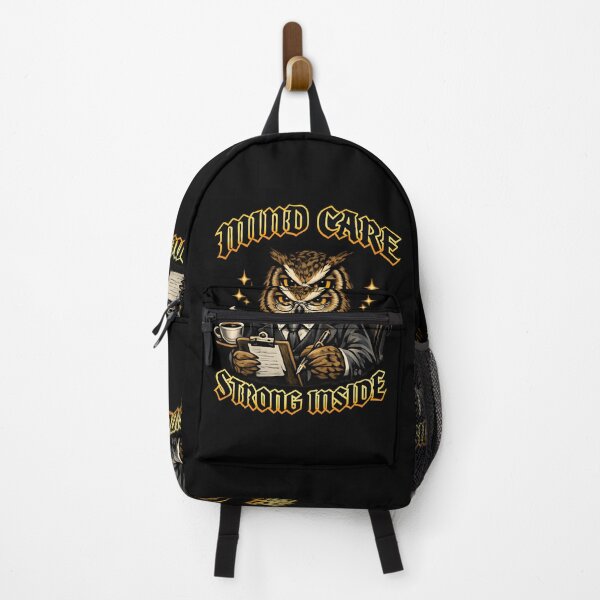 Item preview, Mind Care Strong Inside – Owl Caregiver Elder Care Design designed and sold by ClinicalHubs.