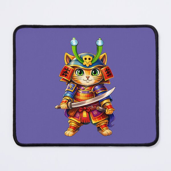 Item preview, Kawaii Samurai Cat. designed and sold by chromyral-creations.