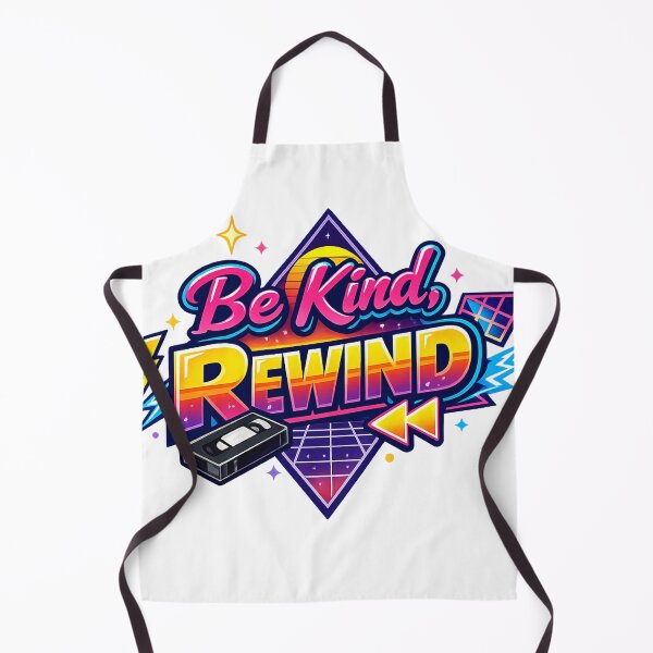 Item preview, Be Kind Rewind – Retro 80s VHS Nostalgia Typography Vintage Aesthetic Design designed and sold by GarnerSupplyCo.