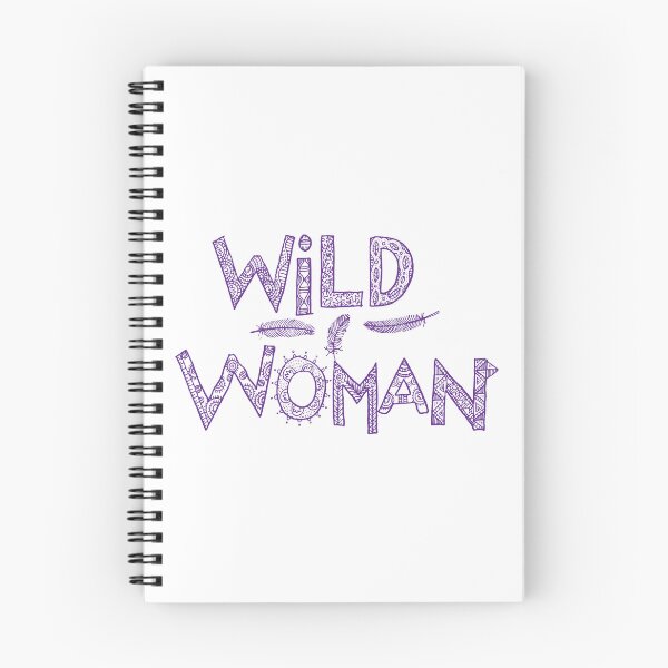 Item preview, Wild Woman - purple print designed and sold by TangerineMeg.